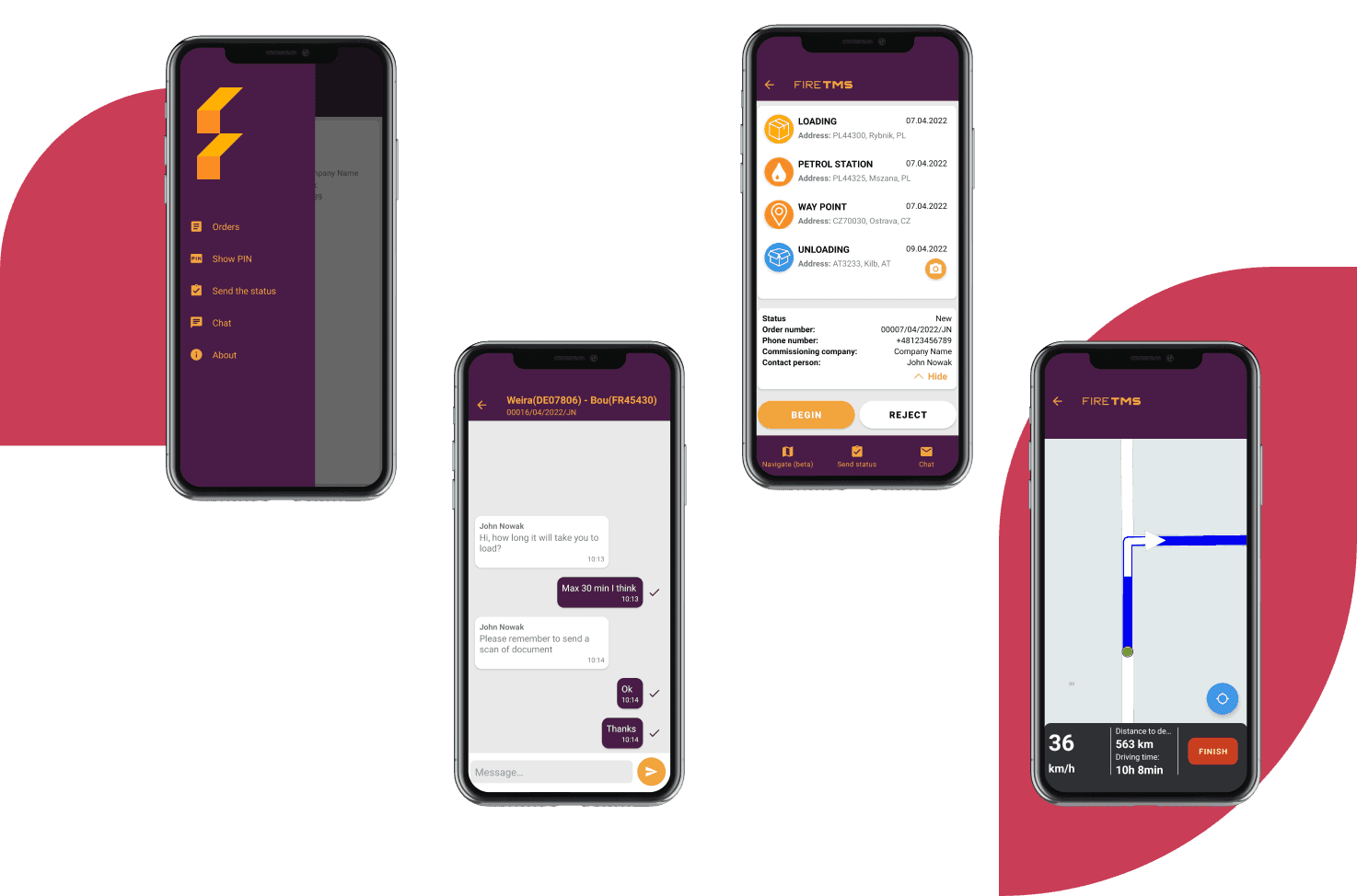 FireTMS Driver Appjet io
